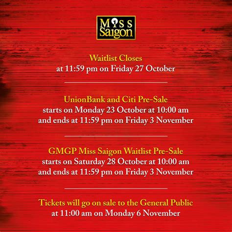 what to wear to miss saigon|Ticket prices, selling dates: Here’s what you should know about .